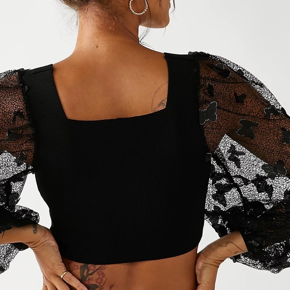 FP FLUTTER BY BUTTERFLY MESH TOP - Picture 2 of 3